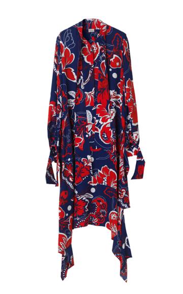 By Malene Birger Niccolo Pop Up Flower Viscose Twill Dress