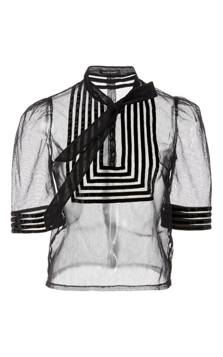 Jill Stuart Stephania Tulle Top