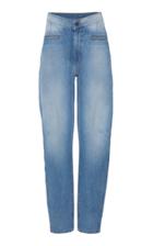 Tre By Natalie Ratabesi Straight Leg Zip Detail Jeans