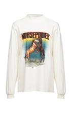 Christopher Kane Long Sleeve 'horsepower' Jersey Shirt