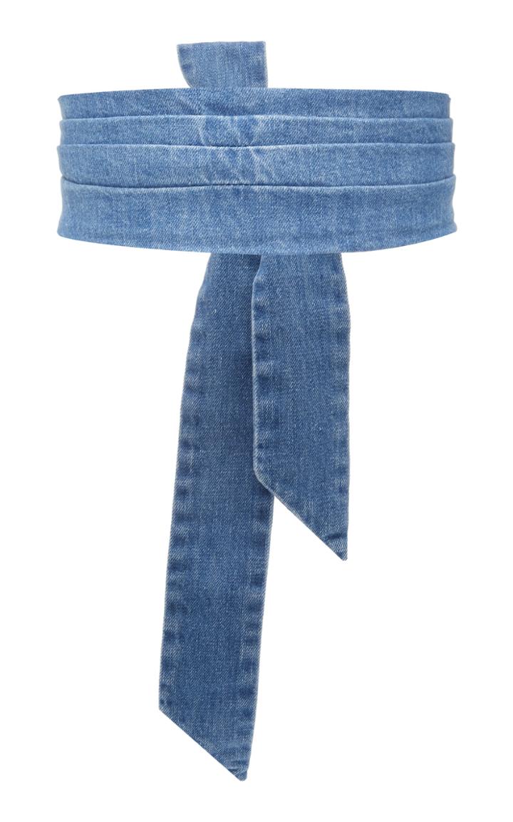 Philosophy Di Lorenzo Serafini Denim Tie Belt