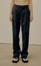 Moda Operandi Low Classic Layered Organza And Wool-blend Trousers