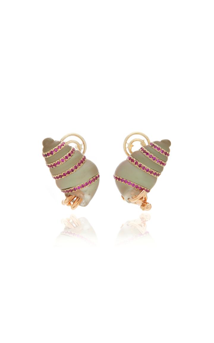Bibi Van Der Velden Shell Earrings