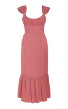Markarian Exclusive Madeleine Floral Jacquard Button-front Dress