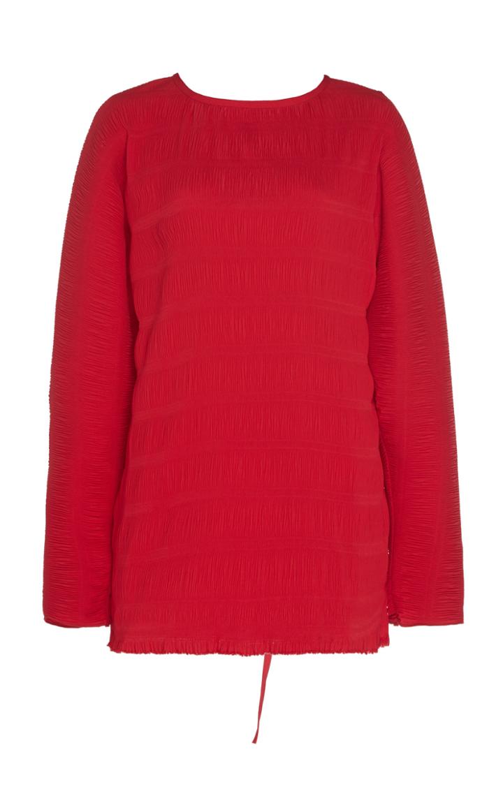 Christopher Esber Smocked 'cocoon' Tunic Top
