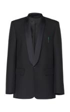 Balenciaga Satin-lapel Gabardine Tuxedo Jacket