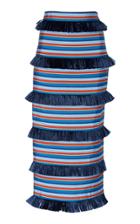 Stella Jean High Waisted Stripe Skirt