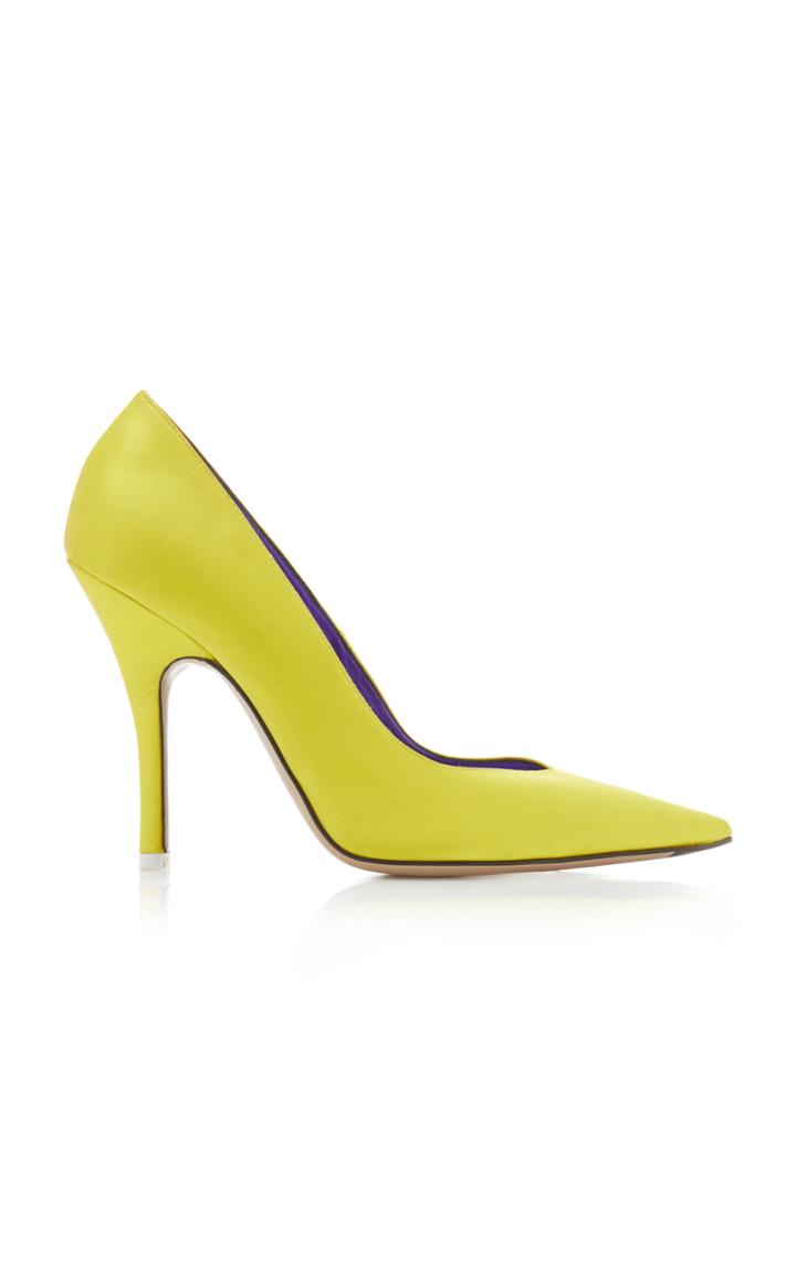 Attico Sophie Satin Pumps