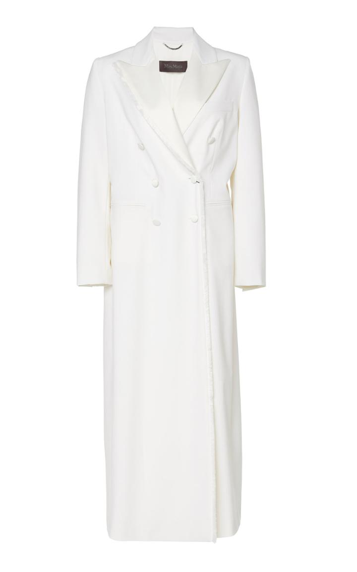 Max Mara Palo Two-tone Cady Trench Coat