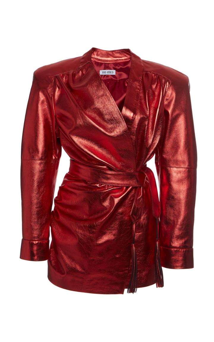 Attico Lam Jacket Dress