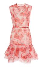 Jason Wu Collection Poppy Ruffled Floral-print Organza Dress