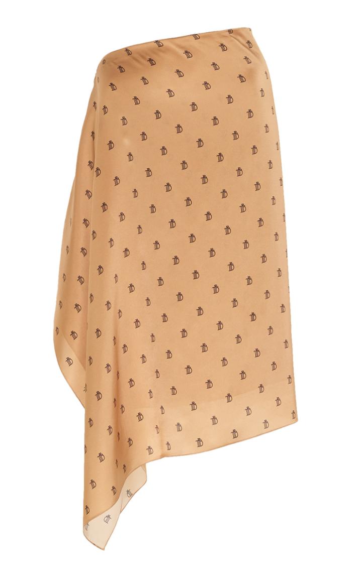 Preen By Thornton Bregazzi Satin Slit Skirt