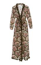 Rhode Resort Lena Robe Long Sleeve Wrap Dress