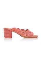 Carrie Forbes Ayoub Raffia Mules Size: 38