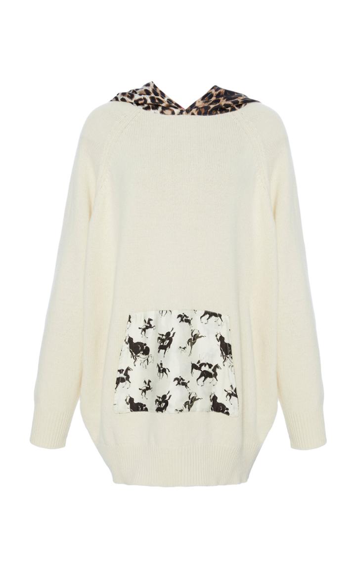 La Prestic Ouiston Cashmere And Silk Hoodie