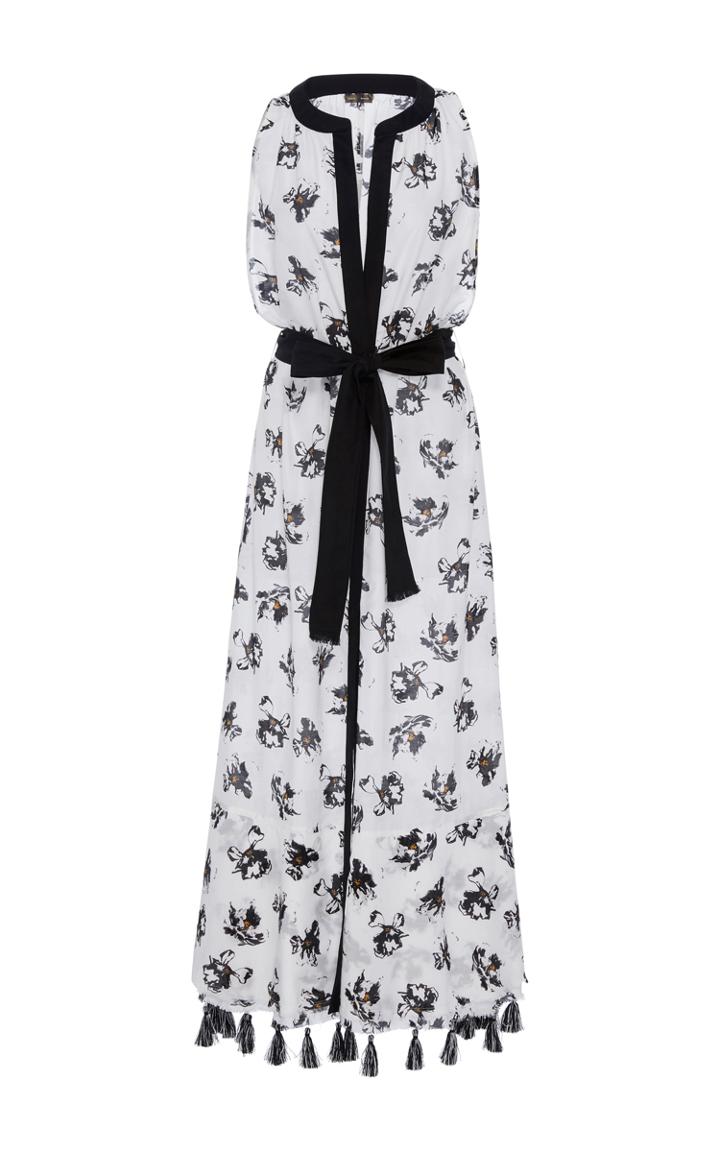 Proenza Schouler Falling Flowers Maxi Dress