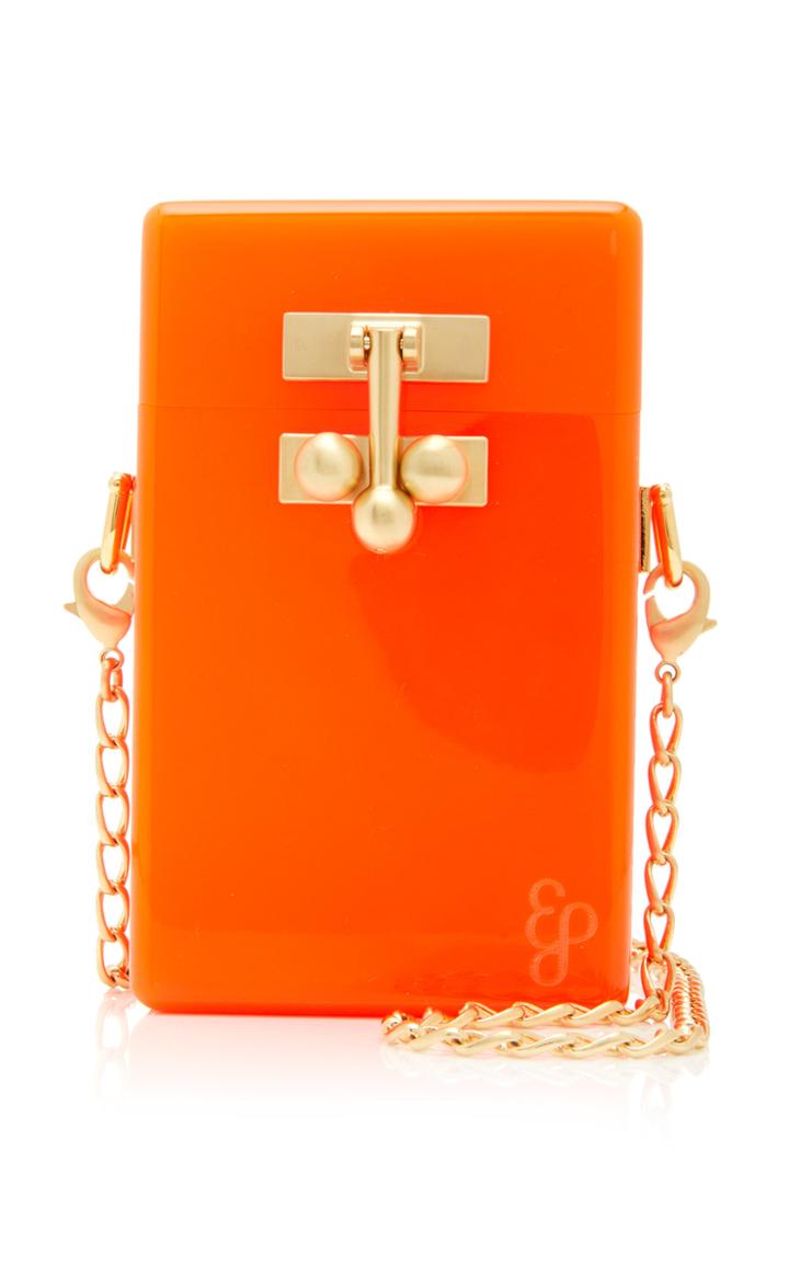 Edie Parker Acrylic Mini Case Bag