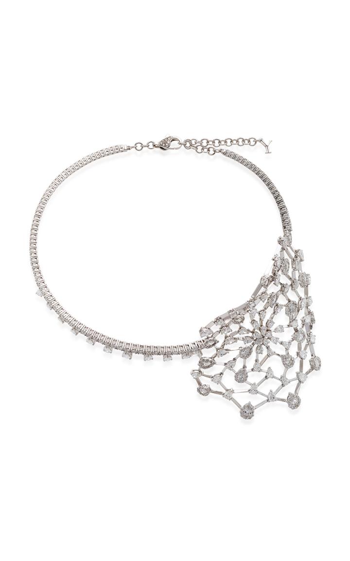 Yeprem Snowflakes Choker Necklace