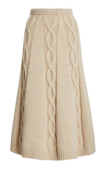 Brock Collection Redden Cashmere Skirt