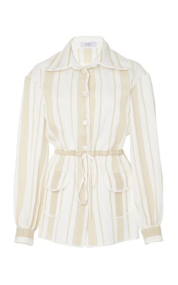 Patbo Panama Striped Lace Jacket