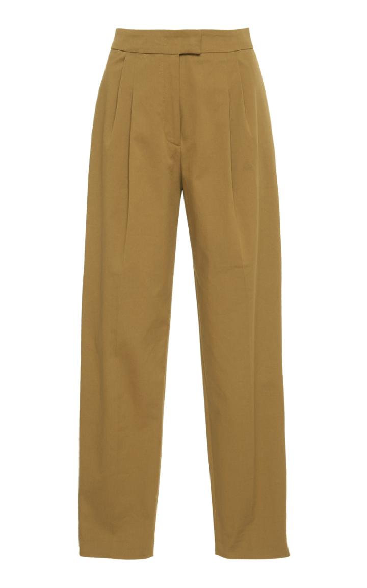 Giambattista Valli Cropped Pants With Front Pleats