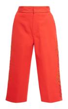 Georgine Mercer Embroidered Knee Length Shorts
