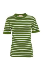 Michael Kors Collection Striped Jersey T-shirt