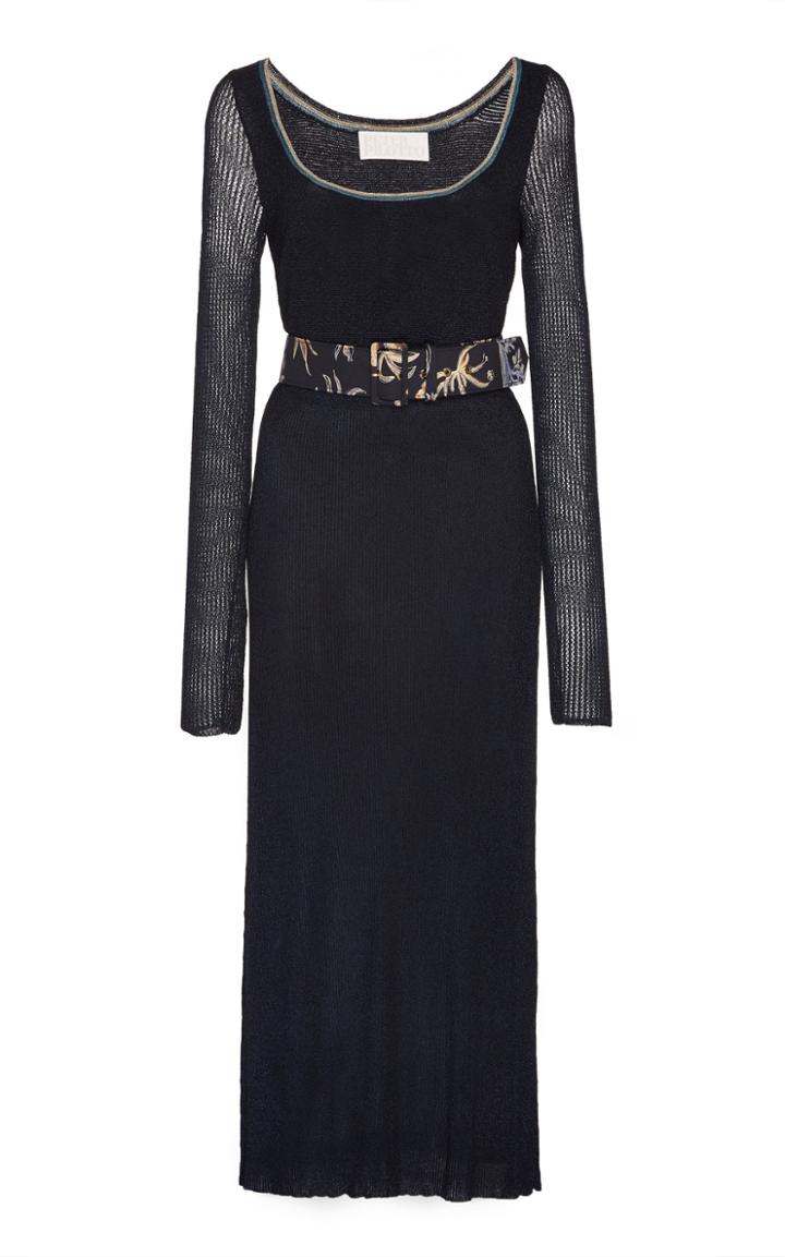 Peter Pilotto Lurex Rib Knit Dress