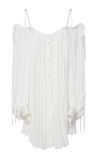 Unttld Mirella Pleated Georgette Dress
