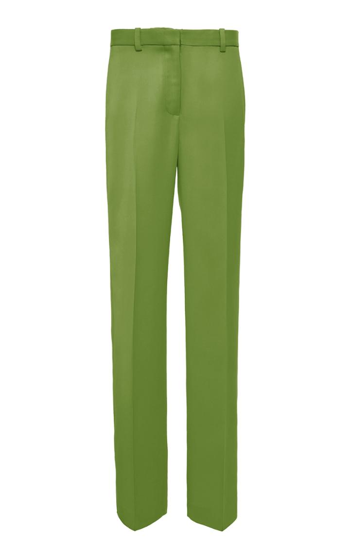 Versace Straight-leg Satin Pants