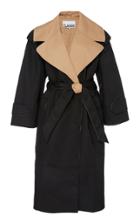 Ganni Double Cotton Trench