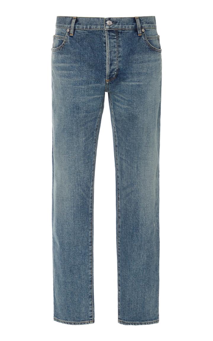 Balmain Bleached Slim-fit Jeans