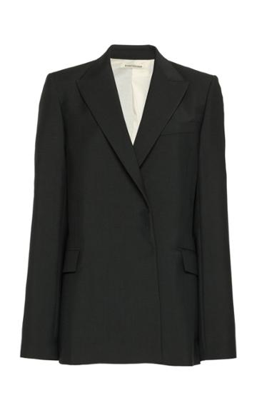 Boontheshop Collection Cut-out Mohair-wool Tuxedo Jacket