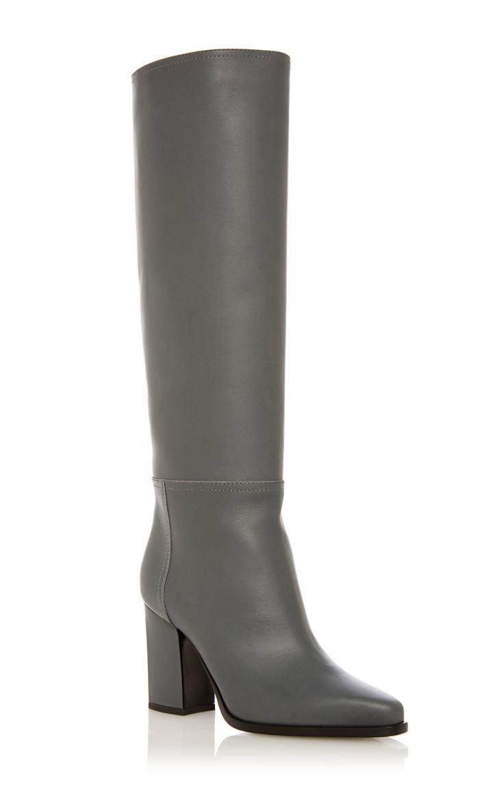 Pollini Graphite Sporty Calf Boot