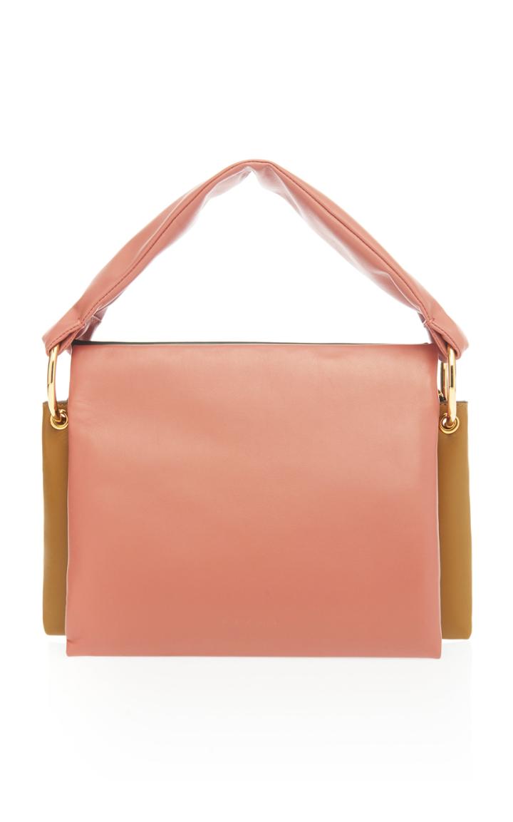 Marni Beat Tricolor Leather Bag
