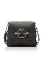Jw Anderson Suede And Leather Disc Bag