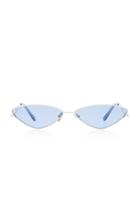 Spektre Xxx Cat-eye Metal Sunglasses