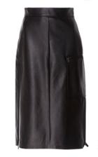 Acne Studios Ligrid Leather Skirt