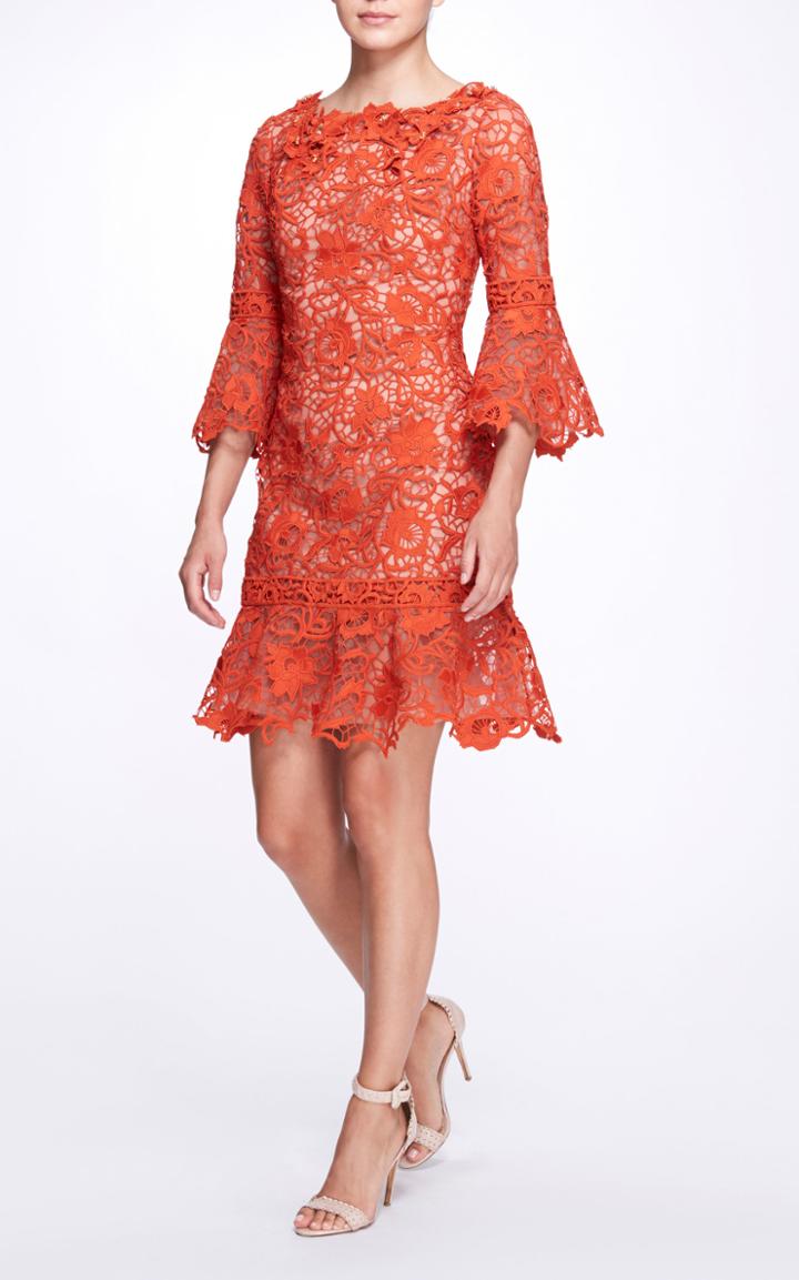 Moda Operandi Marchesa Guipure Lace Dress