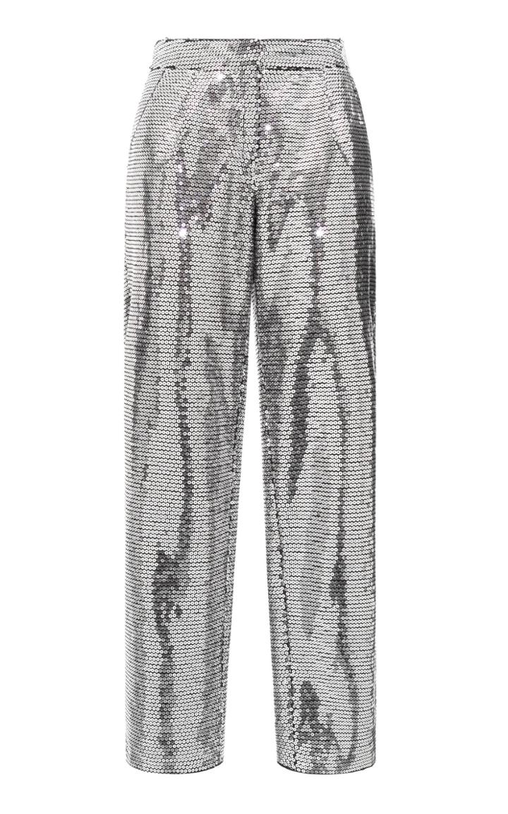 Rasario Sequined Cigarette Pants
