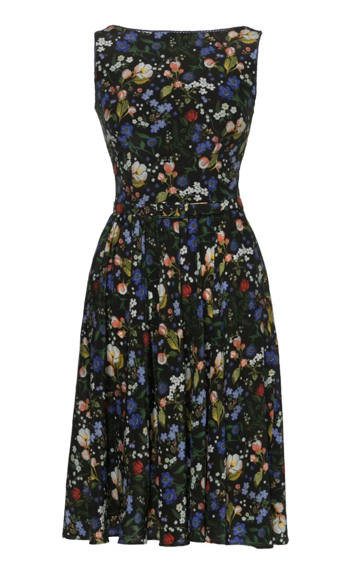 Lena Hoschek Kati Sleeveless Silk Dress