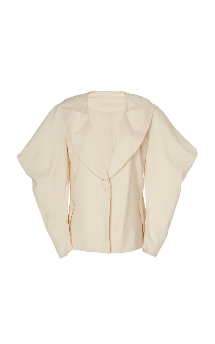 Cult Gaia Lucia Single-breasted Wool-blend Jacket