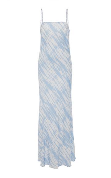 Staud July Tie-dye Cotton Maxi Dress