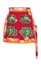 Dolce & Gabbana Vegetable Print Mini Skirt