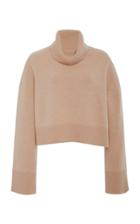 Co Cropped Cashmere Turtleneck Sweater