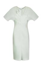 Moda Operandi Bevza Tree Of Life Satin Knee Length Dress