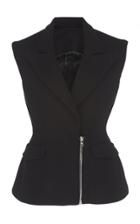David Koma Corset Wool Vest