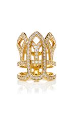Colette Jewelry Yellow Gold Vatican Ring