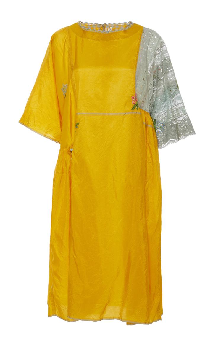 Pro Color Blocked Cotton Dress