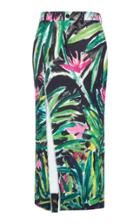 Moda Operandi Marni Flower-print Cotton Wrap-effect Midi Skirt Size: 36